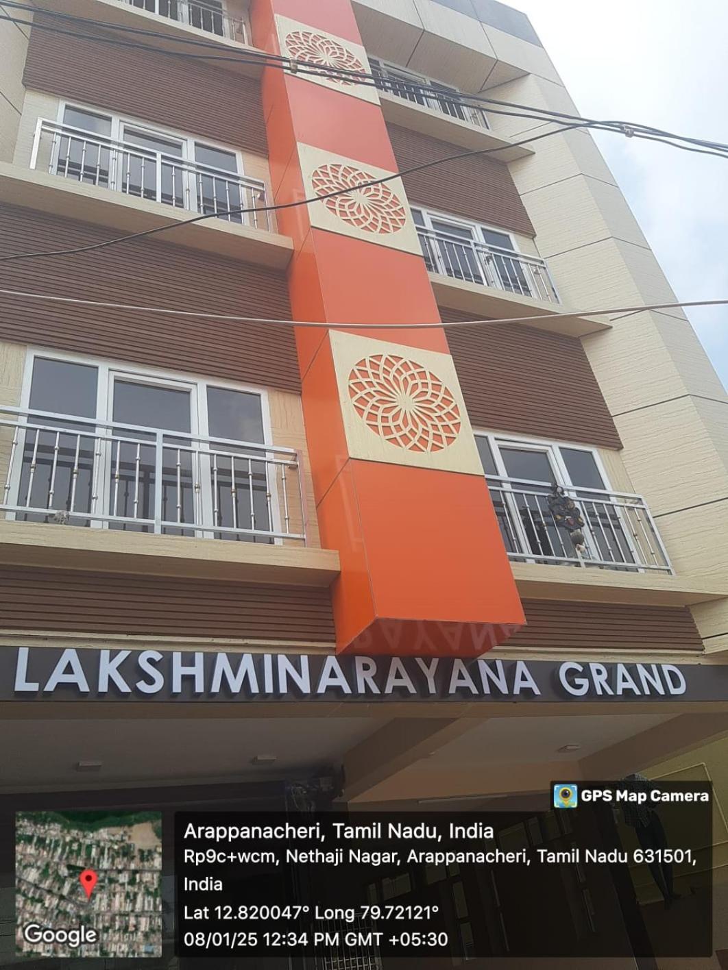 Lakshmi Narayana Grand Hotell Kanchipuram Eksteriør bilde